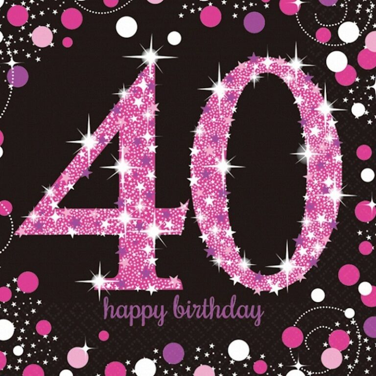 Texte d'anniversaire pour ses 40 ans