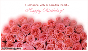 Texte d'anniversaire sous forme de message