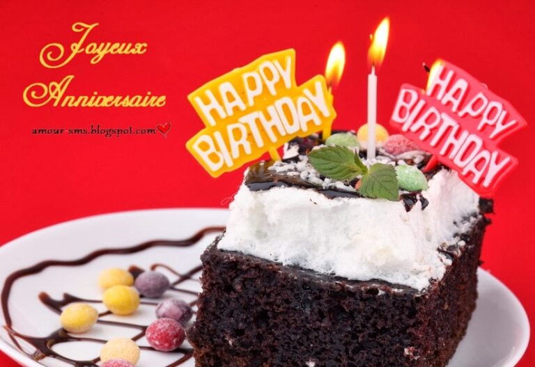 Voeux pour dire bon anniversaire