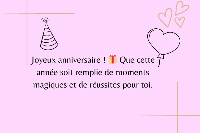 textes joyeux anniversaire mon filleul