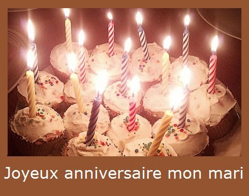 JOYEUX ANNIVERSAIRE MON MARI