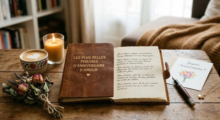 LES PLUS BELLES PHRASES D’ANNIVERSAIRE D’AMOUR