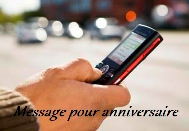 MESSAGE POUR ANNIVERSAIRE