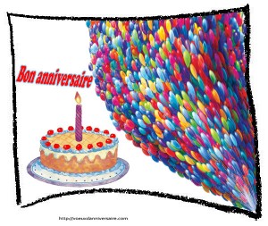 Message pour dire bon et joyeux anniversaire