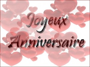 Modèle de message d'anniversaire