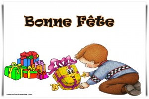 Modèle de texte anniversaire pour enfant