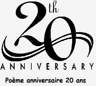 POEME ANNIVERSAIRE 20 ANS
