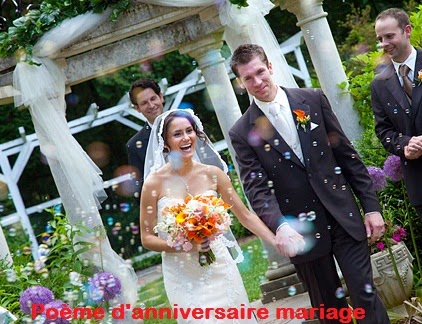 POEME ANNIVERSAIRE DE MARIAGE