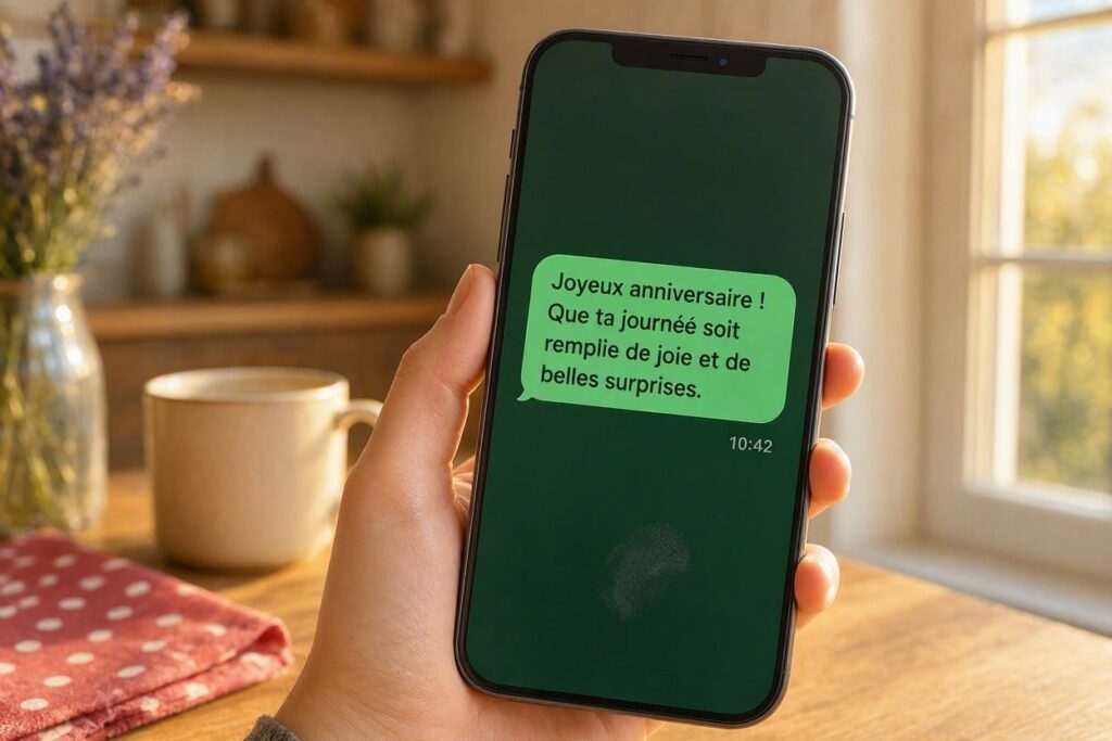 Sms heureux anniversaire – message d’anniversaire