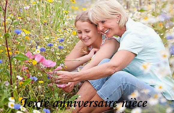 TEXTE ANNIVERSAIRE NIECE