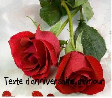 TEXTE D’ANNIVERSAIRE D’AMOUR