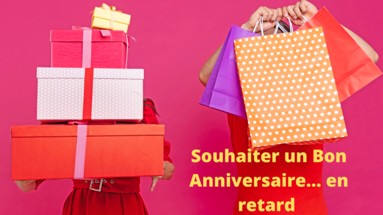 carte danniversaire en retard