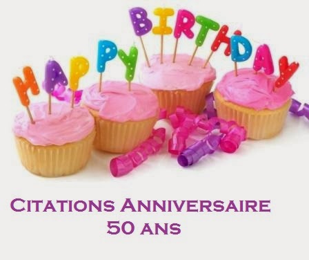 CITATION ANNIVERSAIRES 50 ANS