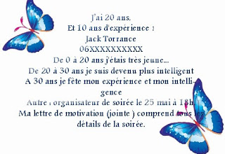 Invitation d'anniversaire à imprimer