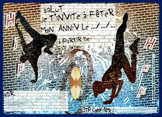 Invitation d'anniversaire à un adolescent