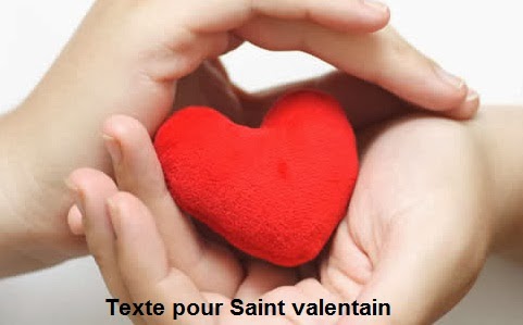 TEXTE POUR SAINT VALENTIN
