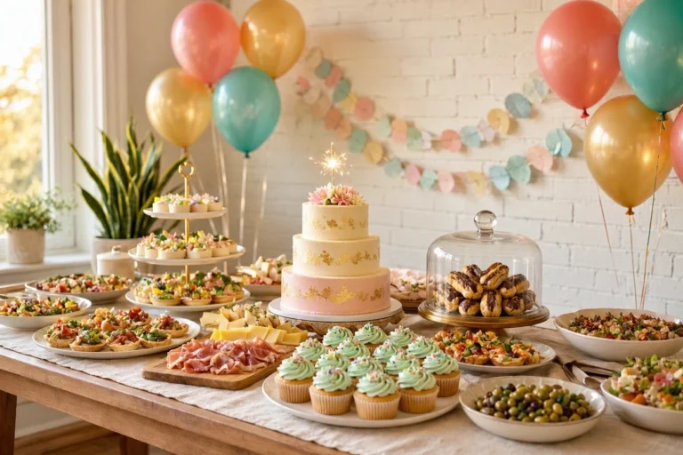 Buffet anniversaire