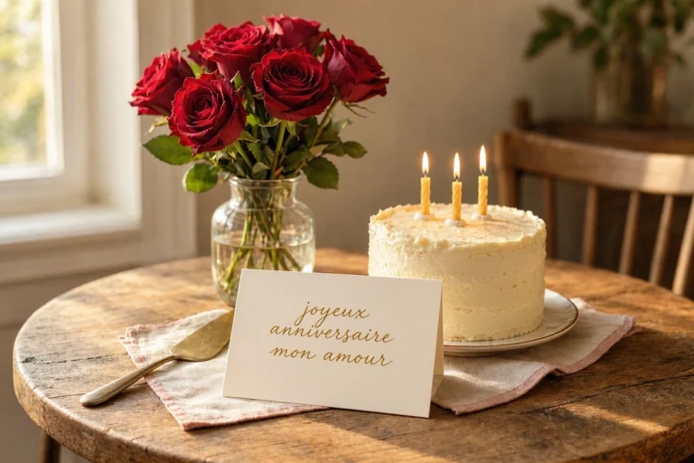 Joyeux anniversaire mon amour